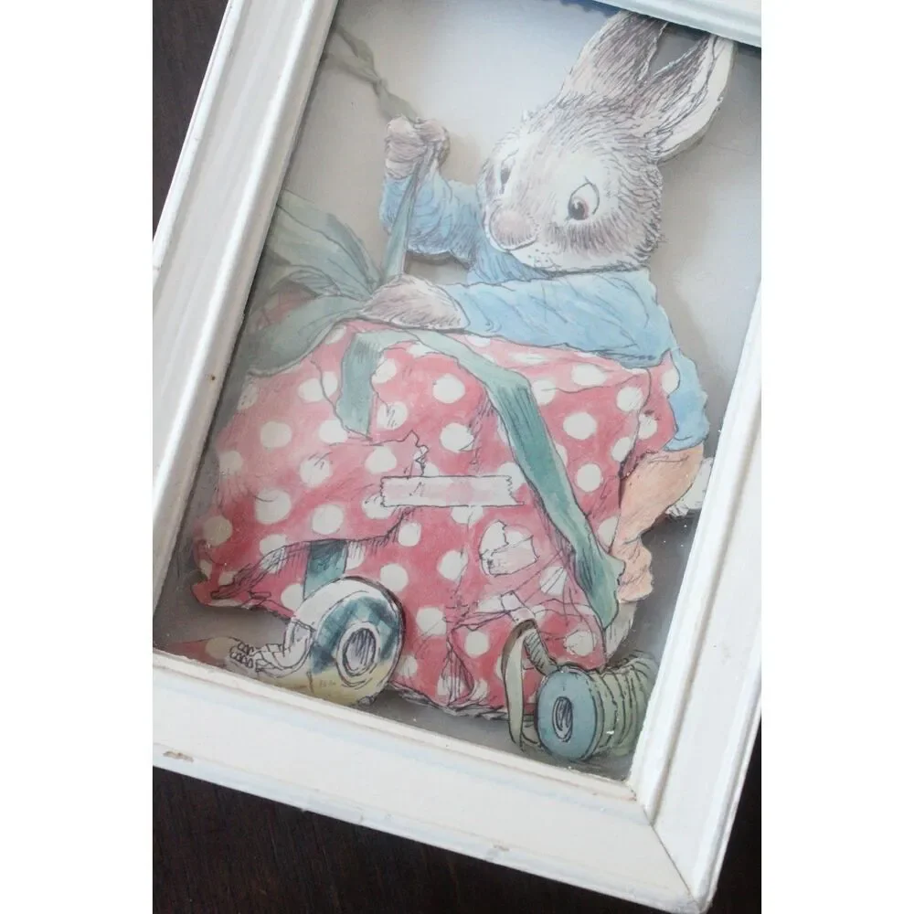 Framed Peter Rabbit 3D Print - Picture 2 of 5